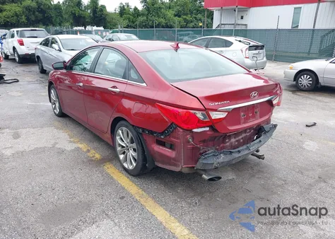 2013 Hyundai Sonata Se from USA, damaged, VIN 5NPEC4AC3DH727770